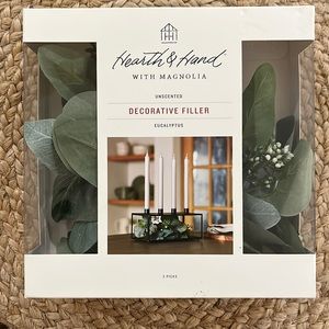 NWT Hearth & Hand Magnolia Eucalyptus Decorative Filler